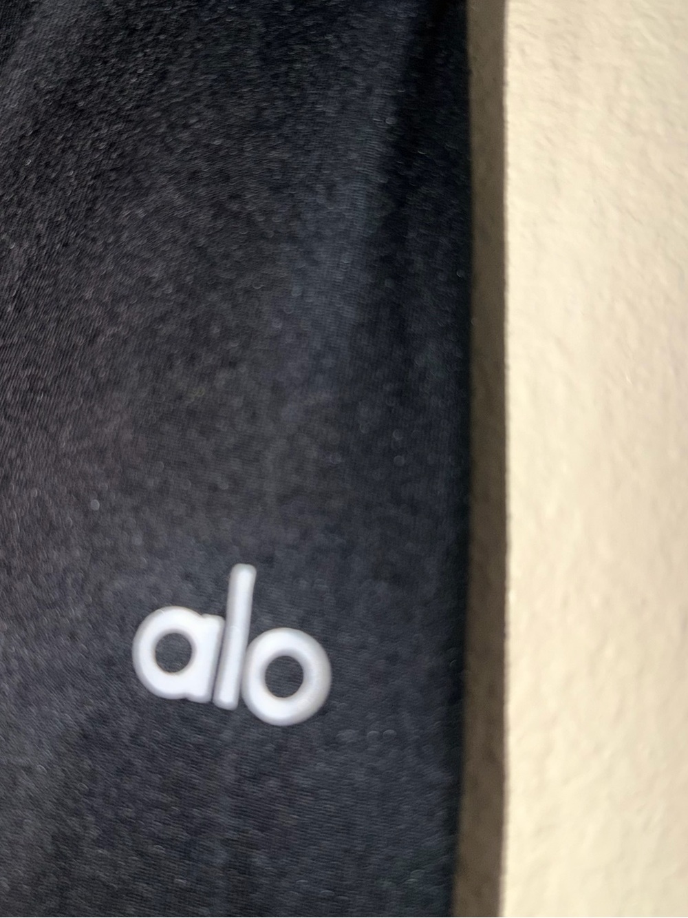 Alo Men’s Black Sweater with Subtle Logo